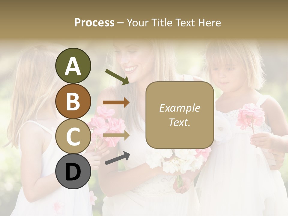 Girls Children Woman PowerPoint Template