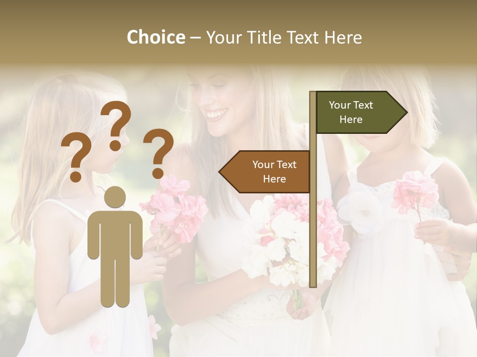 Girls Children Woman PowerPoint Template