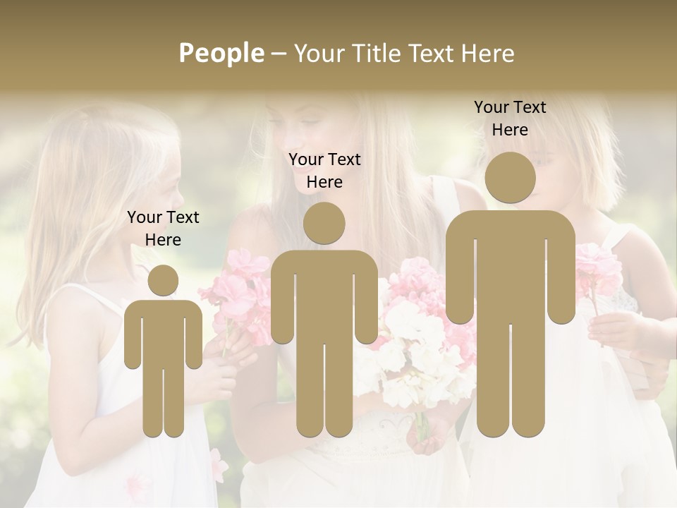 Girls Children Woman PowerPoint Template