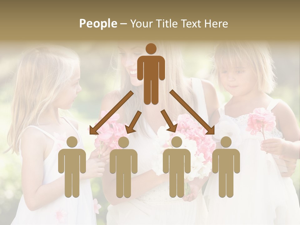 Girls Children Woman PowerPoint Template