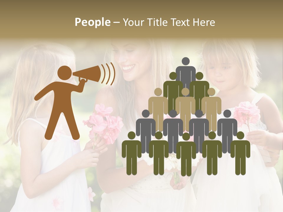 Girls Children Woman PowerPoint Template