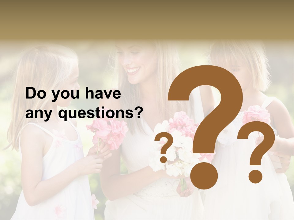 Girls Children Woman PowerPoint Template