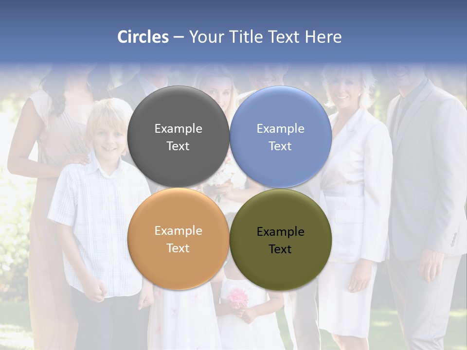 Spring Smiling Retired PowerPoint Template