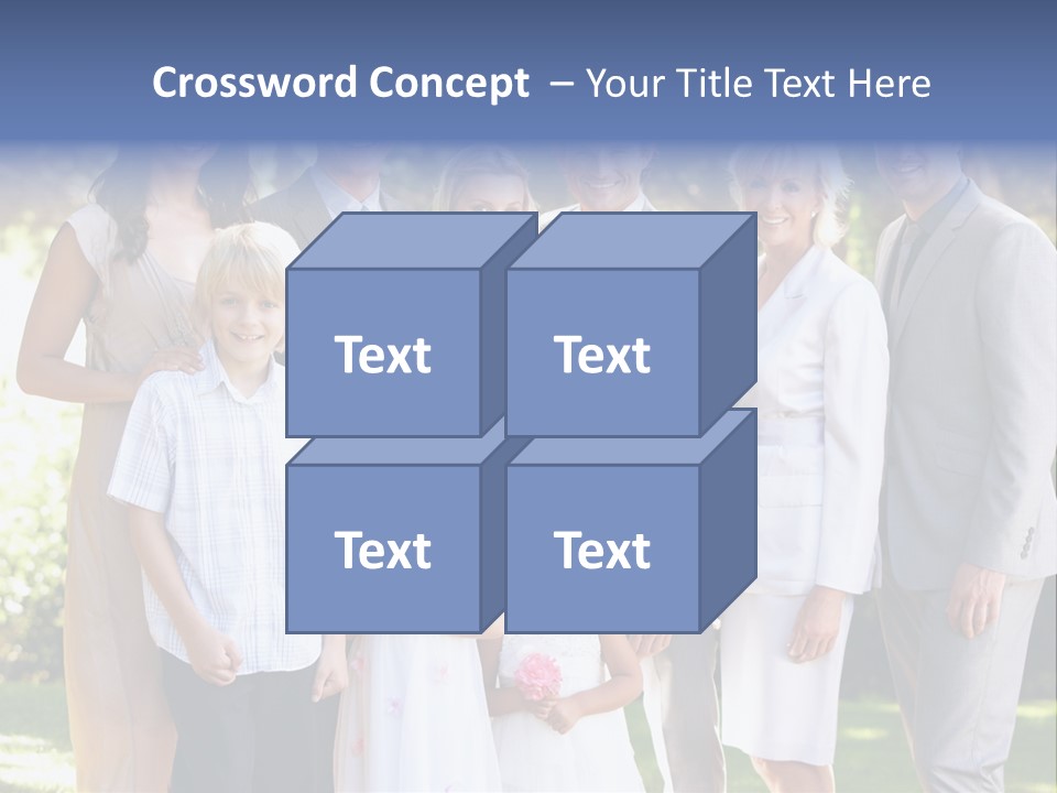 Spring Smiling Retired PowerPoint Template