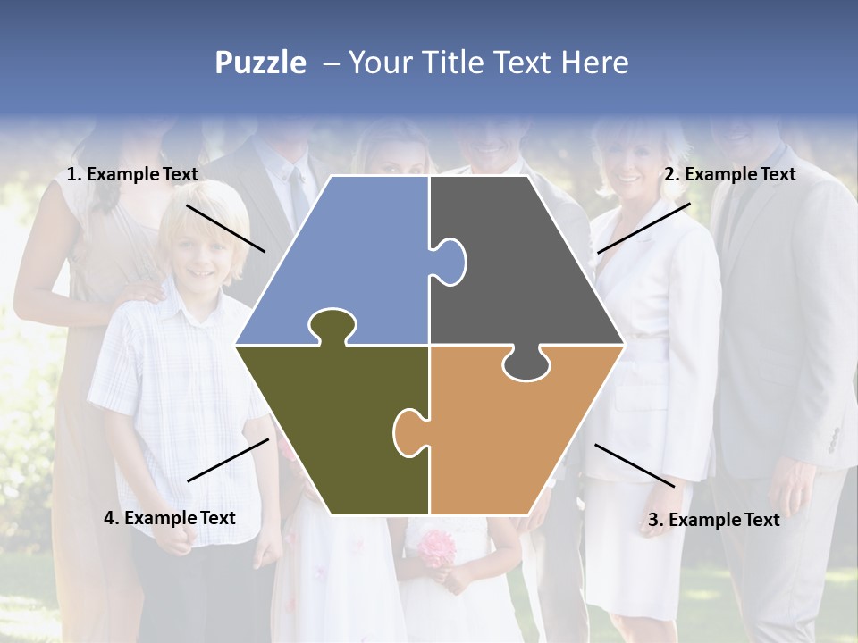 Spring Smiling Retired PowerPoint Template