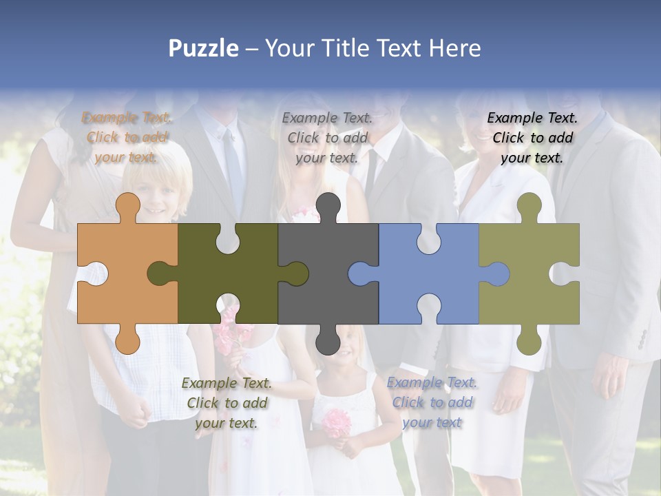 Spring Smiling Retired PowerPoint Template