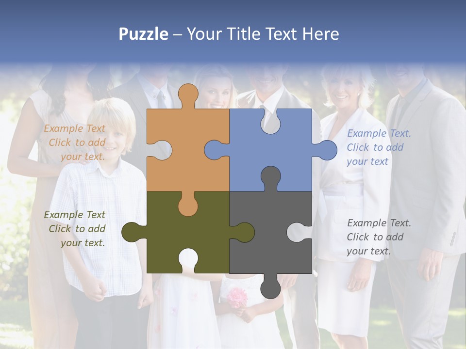 Spring Smiling Retired PowerPoint Template