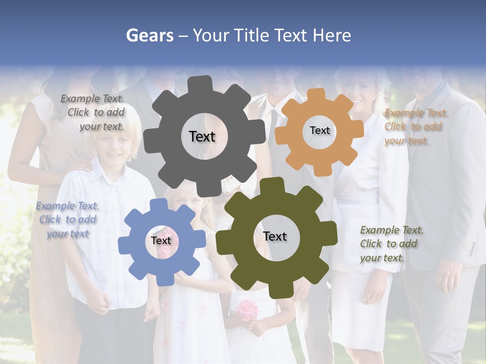 Spring Smiling Retired PowerPoint Template