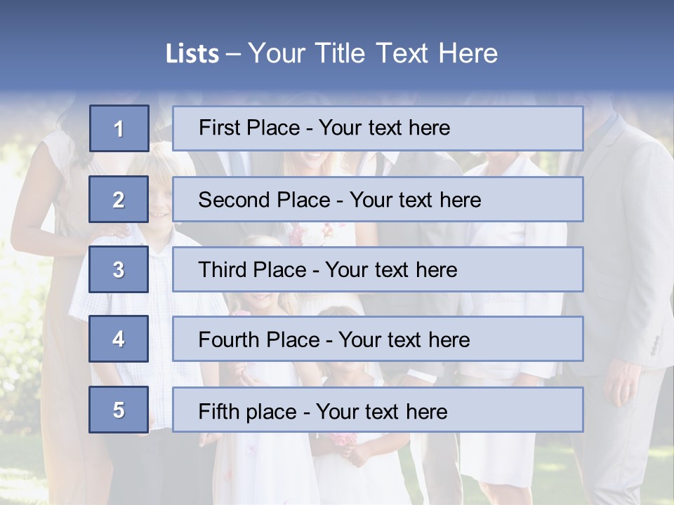 Spring Smiling Retired PowerPoint Template
