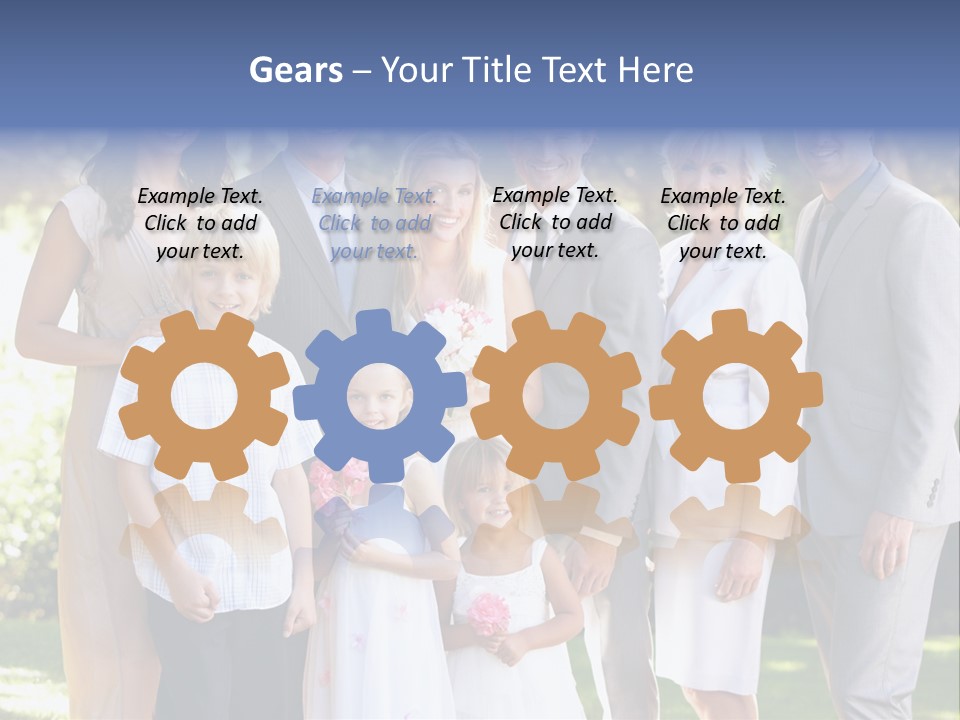 Spring Smiling Retired PowerPoint Template