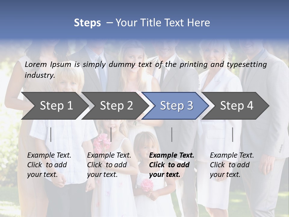 Spring Smiling Retired PowerPoint Template