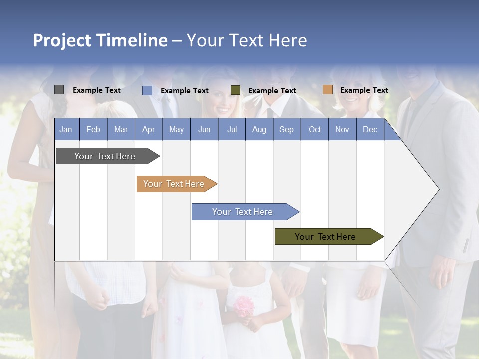 Spring Smiling Retired PowerPoint Template