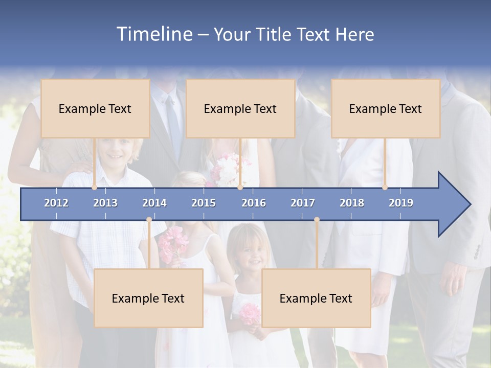 Spring Smiling Retired PowerPoint Template