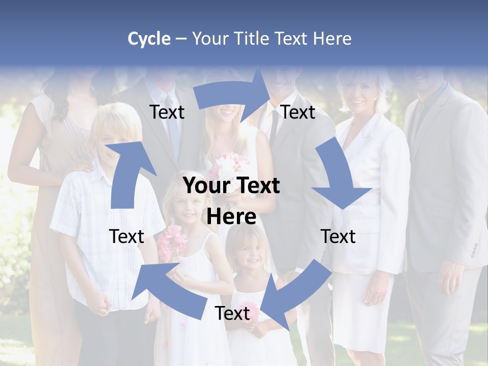 Spring Smiling Retired PowerPoint Template