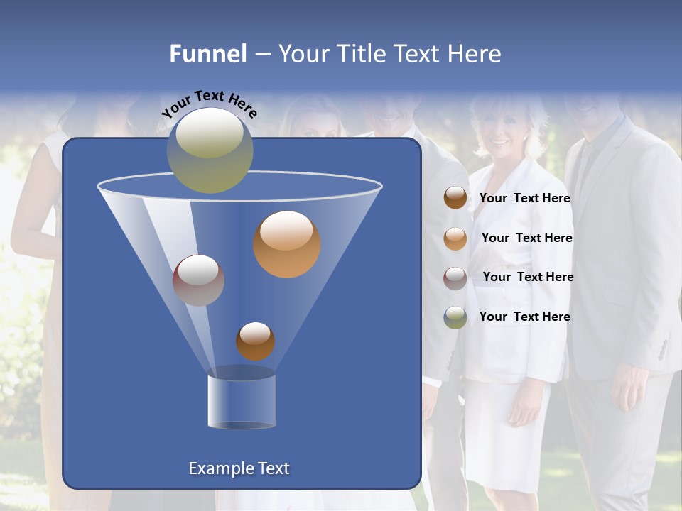 Spring Smiling Retired PowerPoint Template