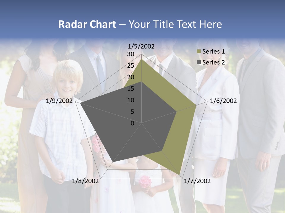 Spring Smiling Retired PowerPoint Template