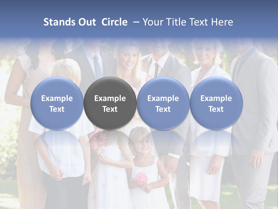 Spring Smiling Retired PowerPoint Template