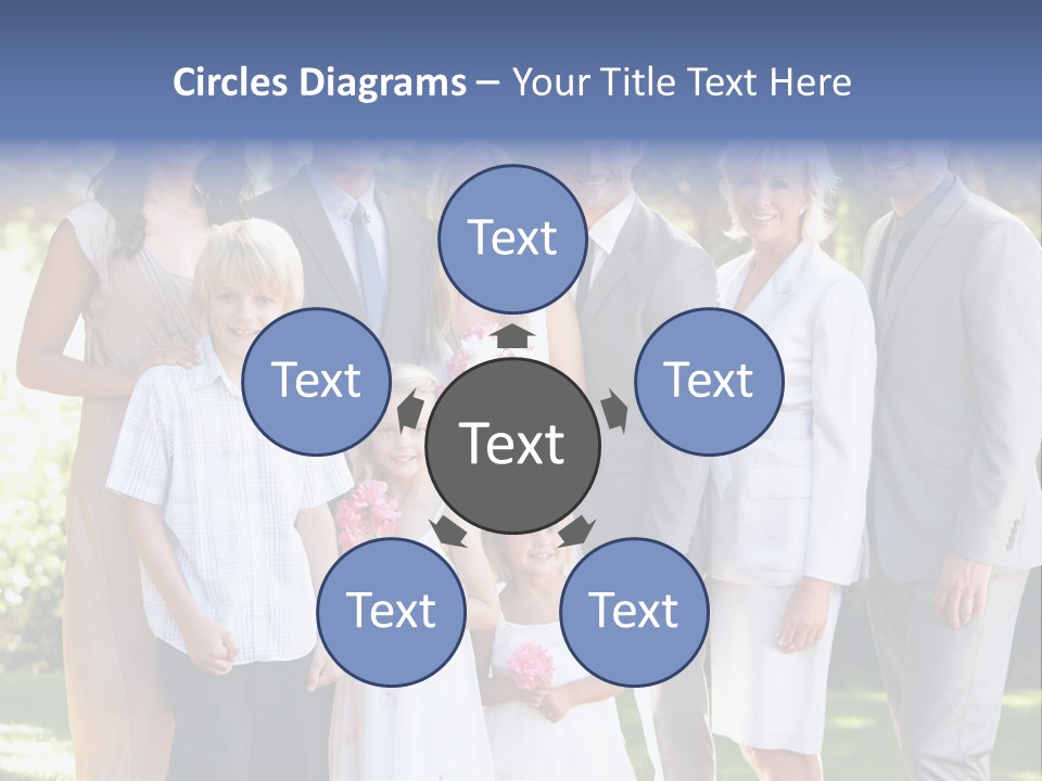 Spring Smiling Retired PowerPoint Template