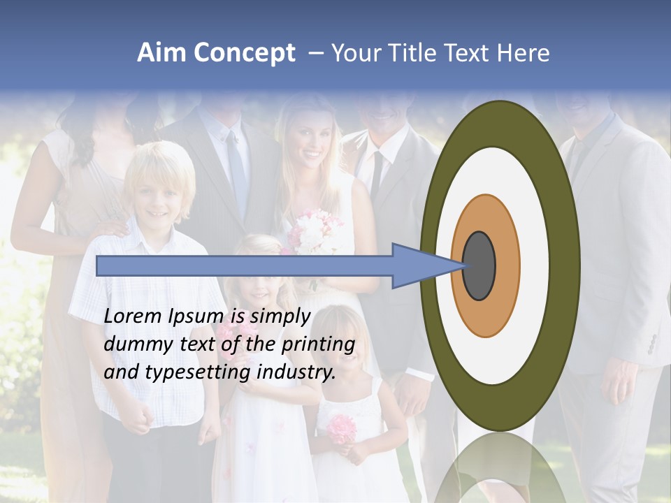 Spring Smiling Retired PowerPoint Template