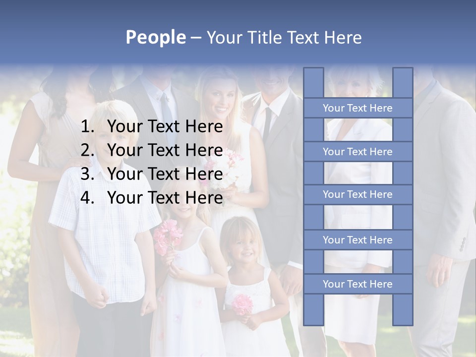 Spring Smiling Retired PowerPoint Template
