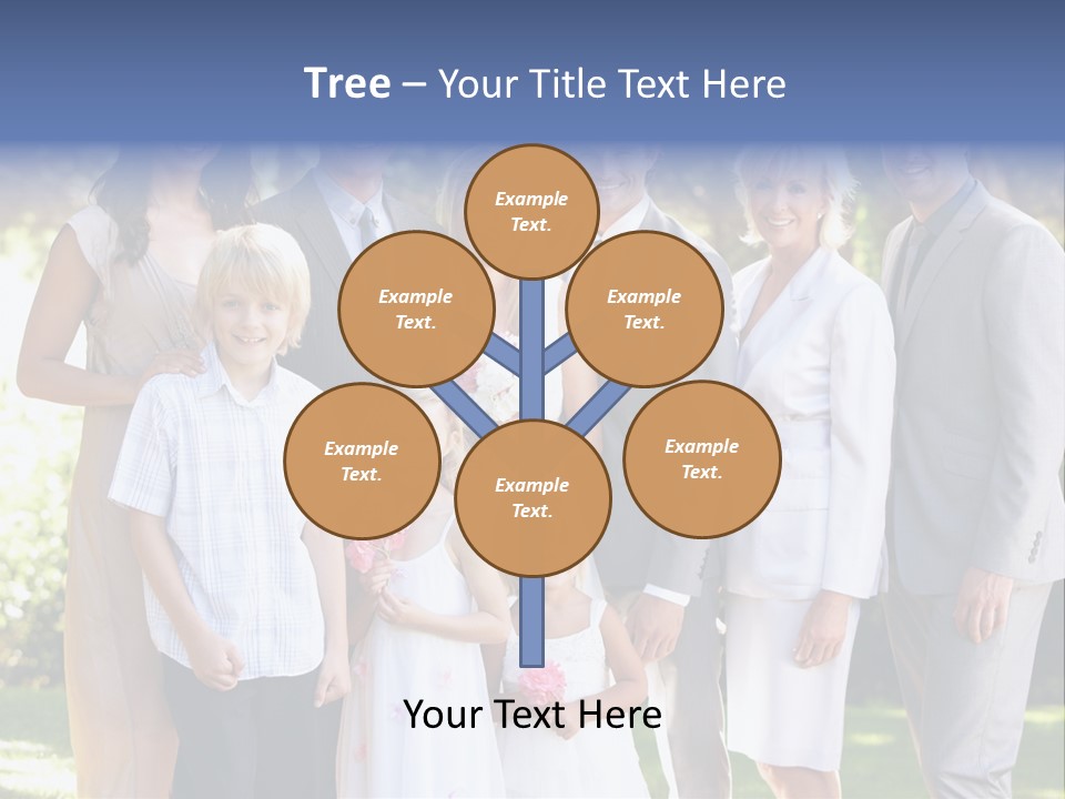 Spring Smiling Retired PowerPoint Template