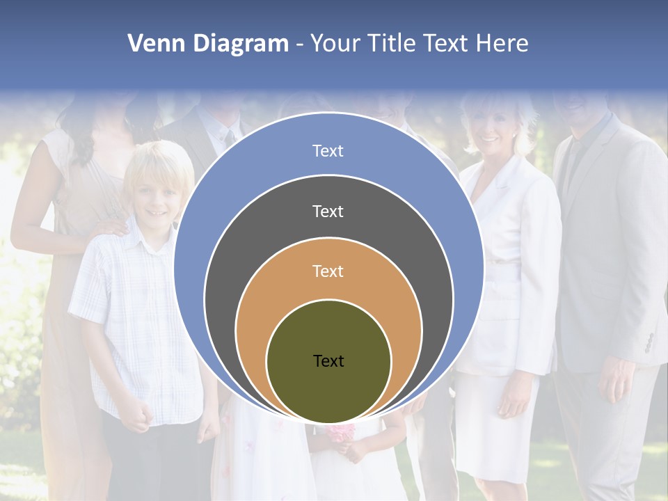Spring Smiling Retired PowerPoint Template