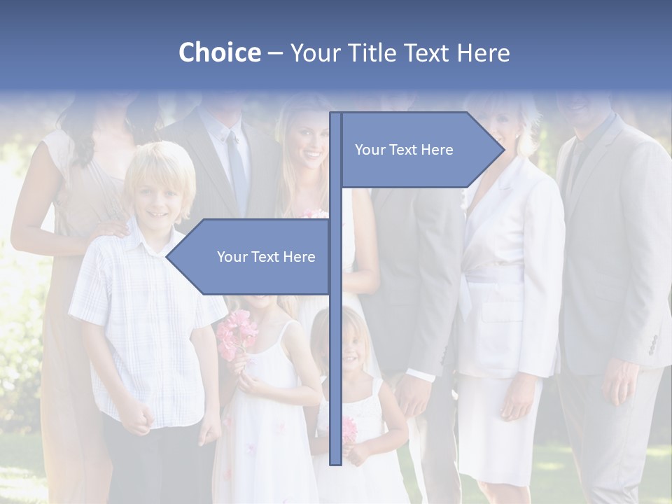 Spring Smiling Retired PowerPoint Template