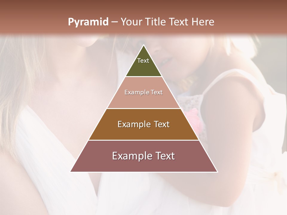 At Camera Bride Blonde PowerPoint Template