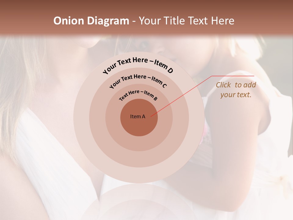 At Camera Bride Blonde PowerPoint Template