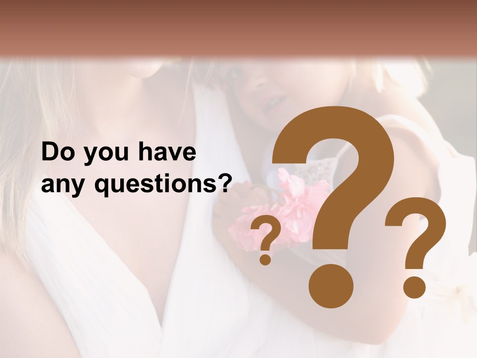 At Camera Bride Blonde PowerPoint Template