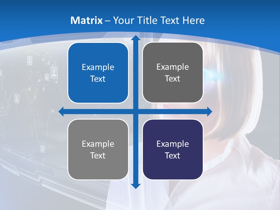 Internet Kommunizieren Business PowerPoint Template