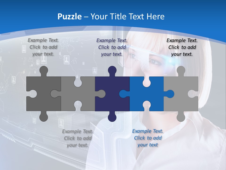 Internet Kommunizieren Business PowerPoint Template