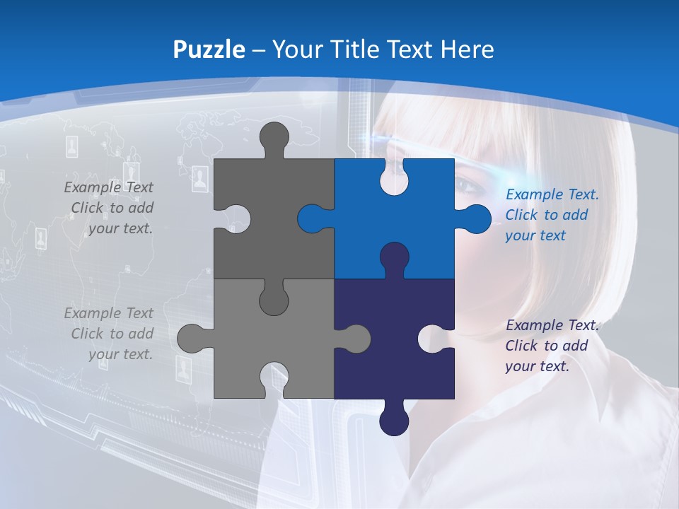 Internet Kommunizieren Business PowerPoint Template
