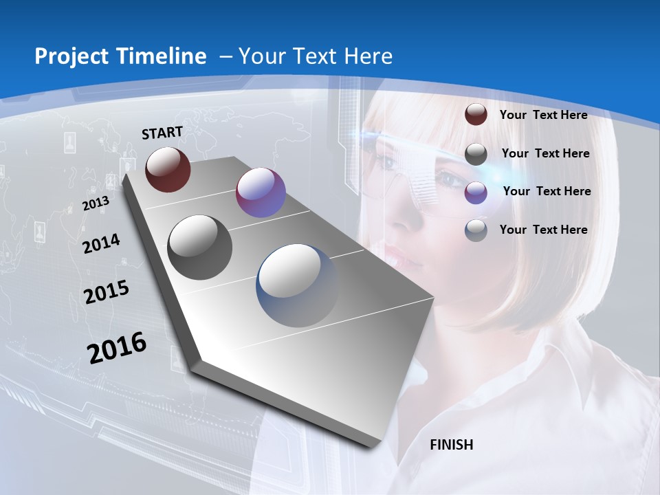 Internet Kommunizieren Business PowerPoint Template