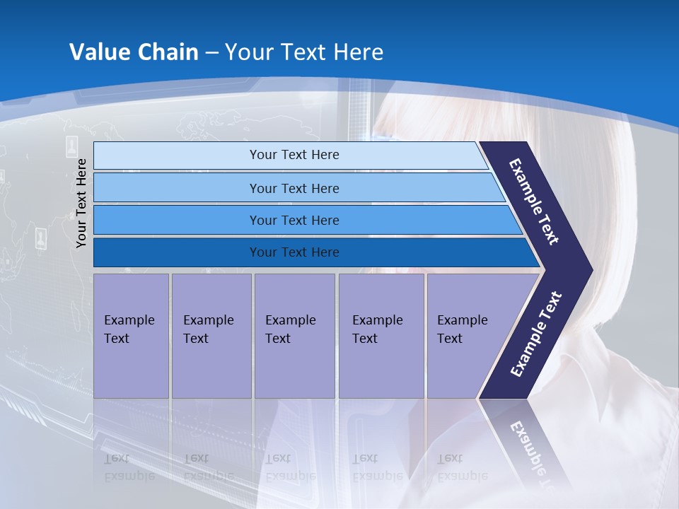 Internet Kommunizieren Business PowerPoint Template