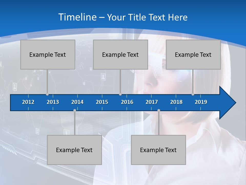 Internet Kommunizieren Business PowerPoint Template