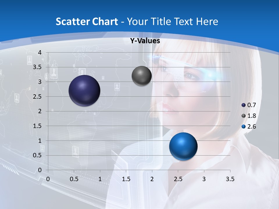 Internet Kommunizieren Business PowerPoint Template