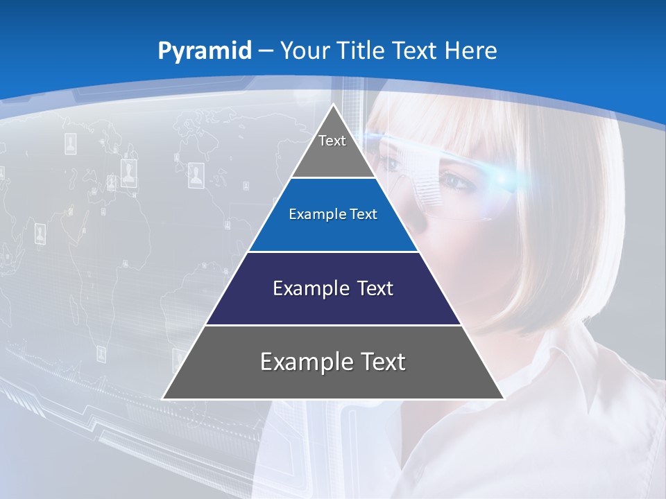 Internet Kommunizieren Business PowerPoint Template