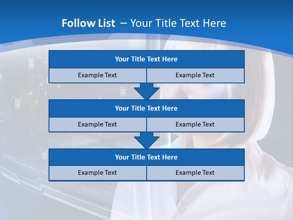 Internet Kommunizieren Business PowerPoint Template