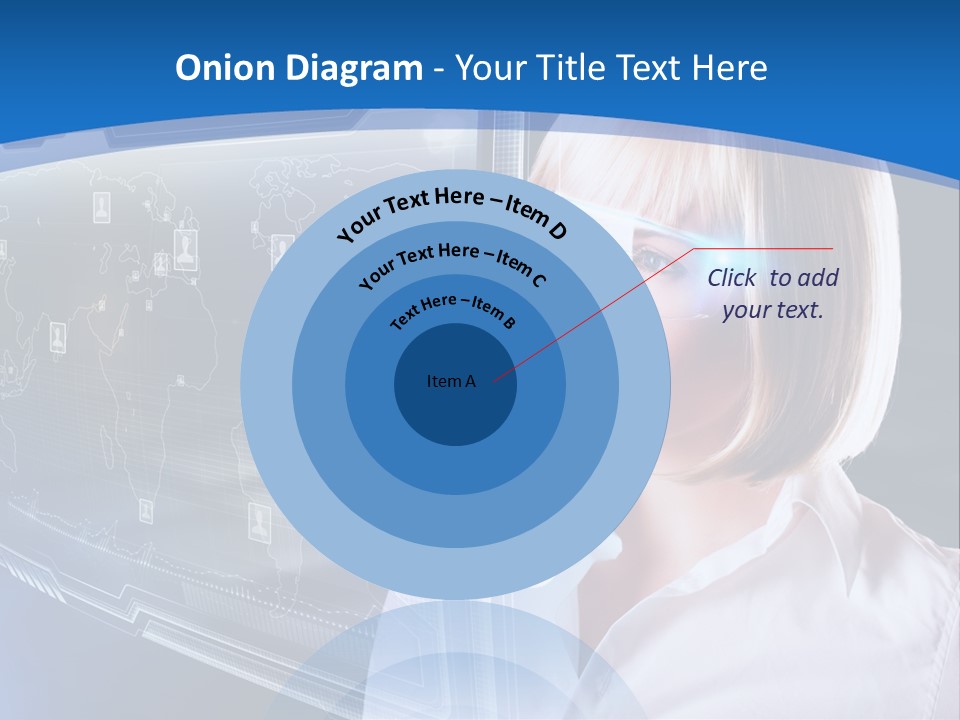Internet Kommunizieren Business PowerPoint Template