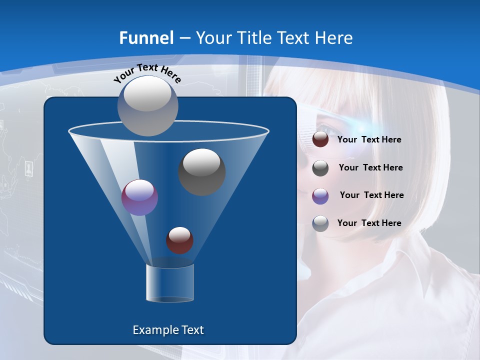 Internet Kommunizieren Business PowerPoint Template