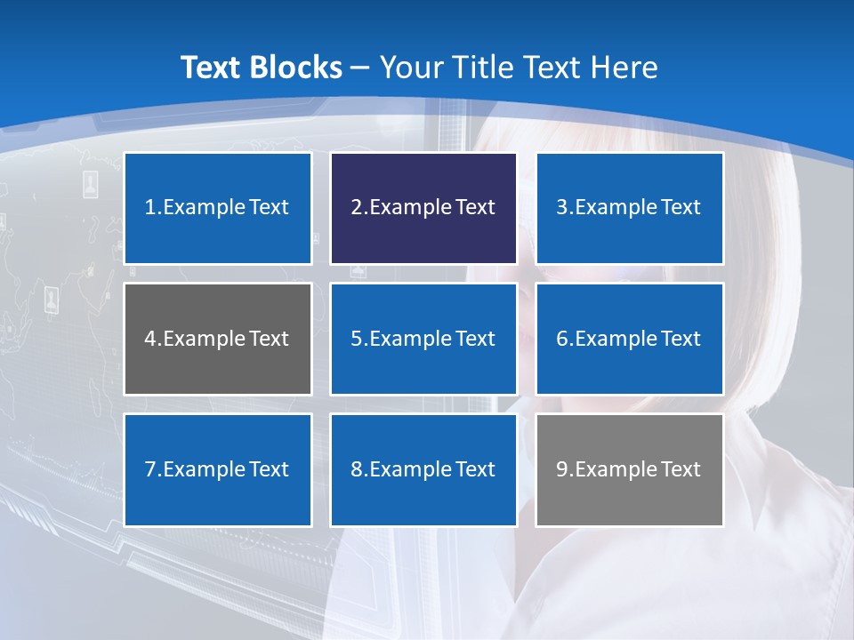 Internet Kommunizieren Business PowerPoint Template