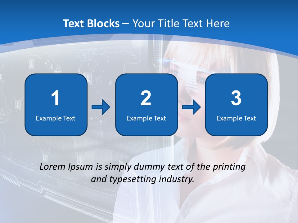 Internet Kommunizieren Business PowerPoint Template
