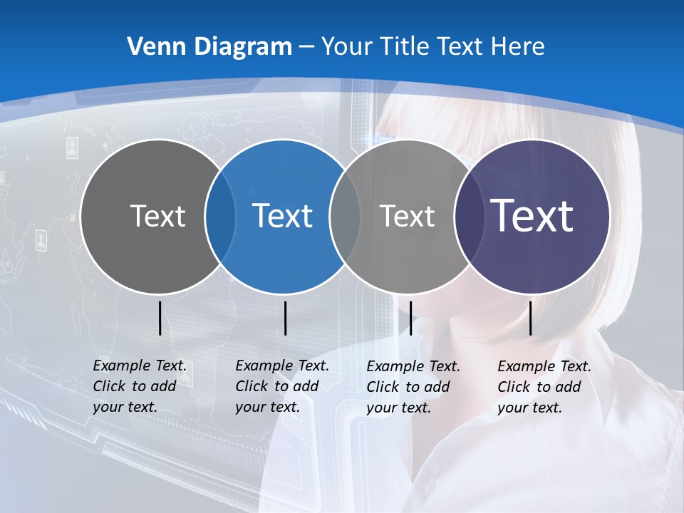 Internet Kommunizieren Business PowerPoint Template