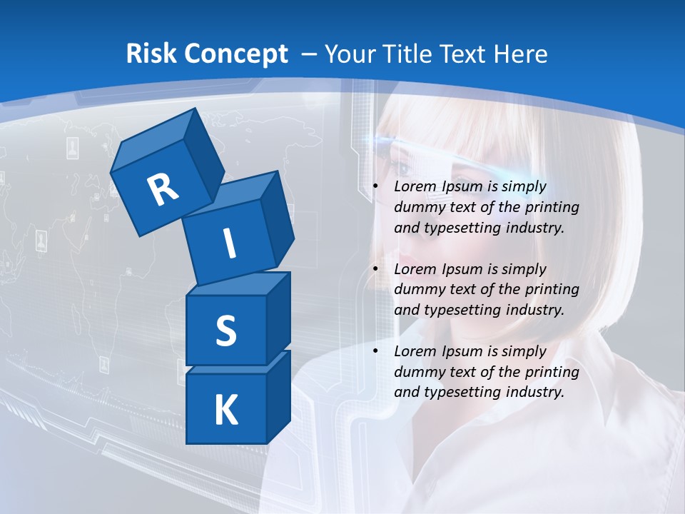 Internet Kommunizieren Business PowerPoint Template