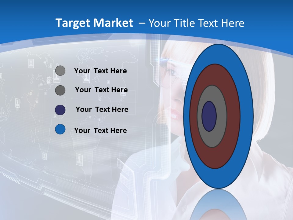 Internet Kommunizieren Business PowerPoint Template