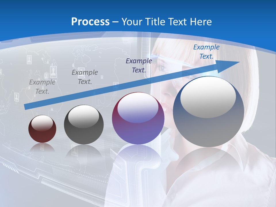 Internet Kommunizieren Business PowerPoint Template
