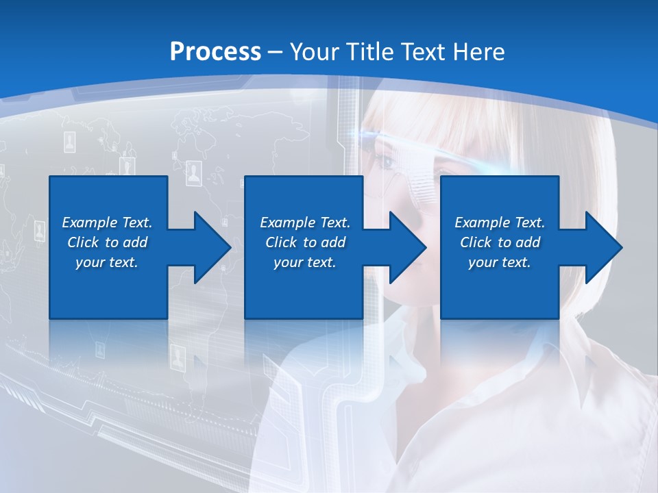 Internet Kommunizieren Business PowerPoint Template