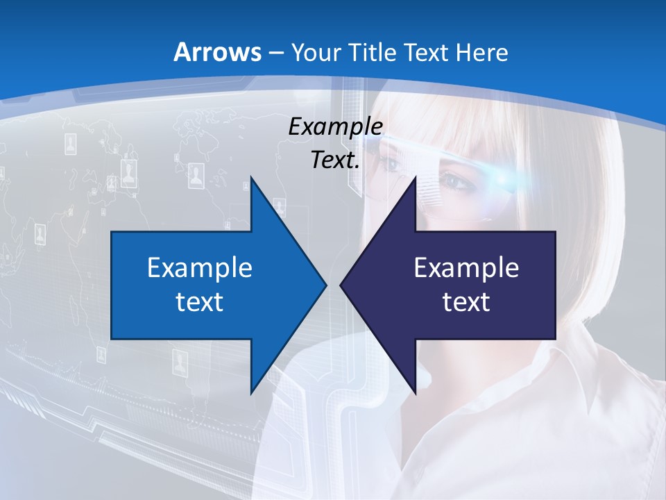 Internet Kommunizieren Business PowerPoint Template
