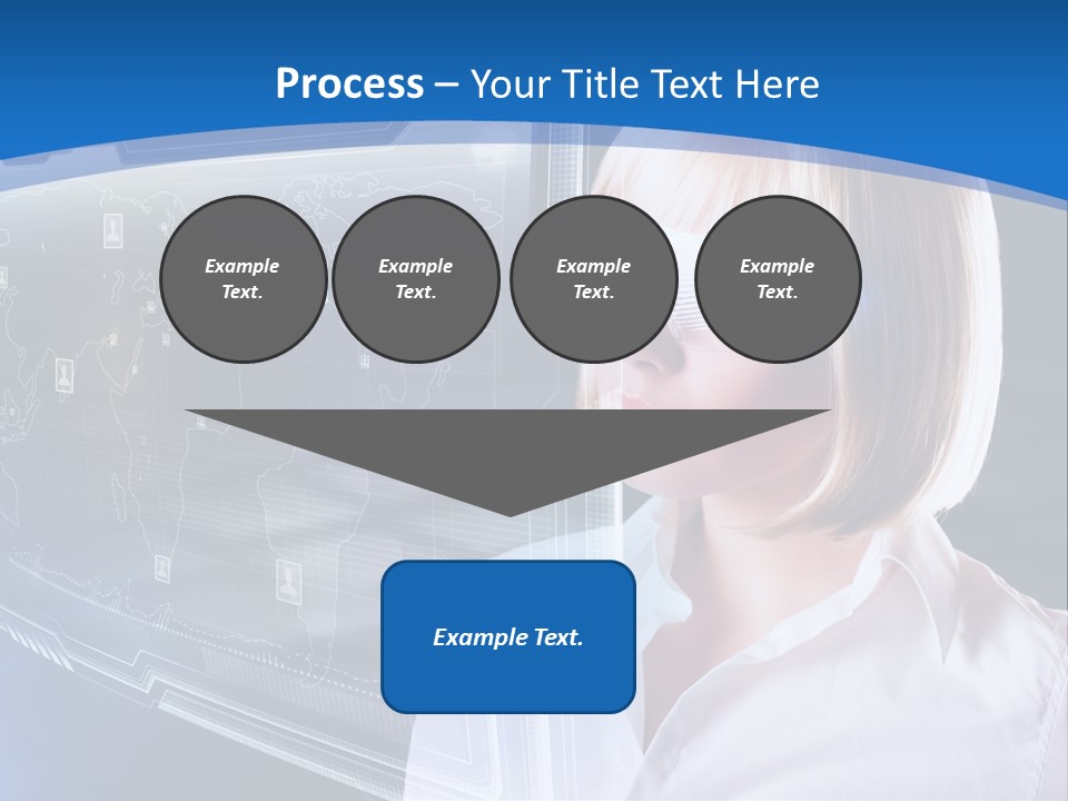 Internet Kommunizieren Business PowerPoint Template